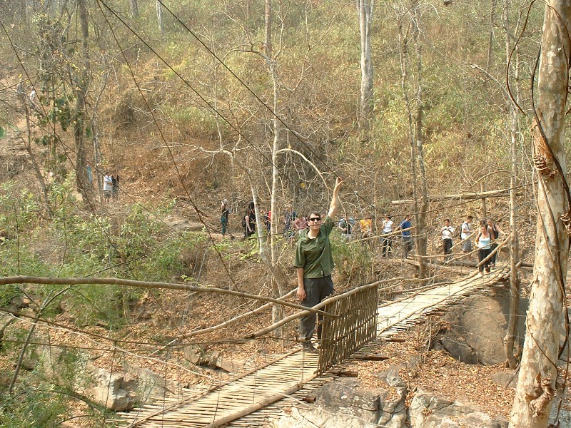 Justin on Bridge