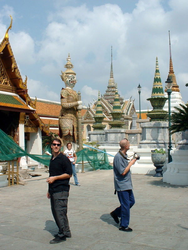 Justin at Wat Phra Kaeo