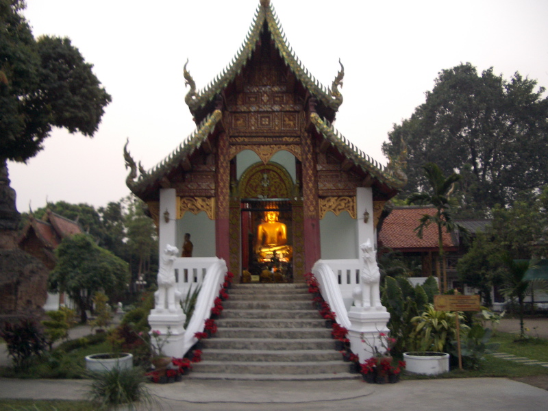 Temple with Buddha