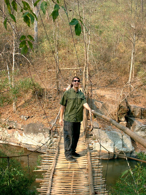 Justin on Bridge