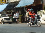 Family on a bike