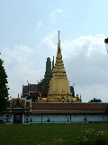 Giant Chedi at the Royal Palace