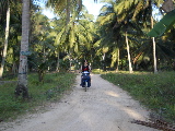 Justin on scooter