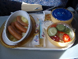 In flight meal