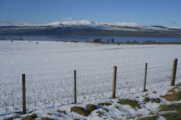 Driving in the Highlands.