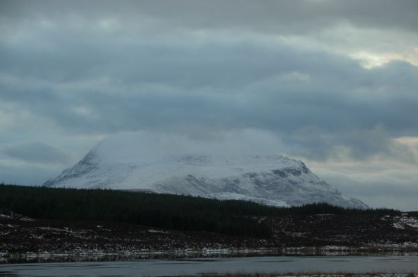 Driving in the Highlands.