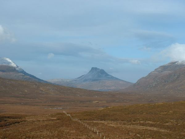 Driving in the Highlands.