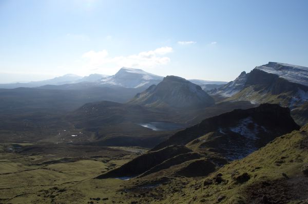 View from the hike to the Quirang.