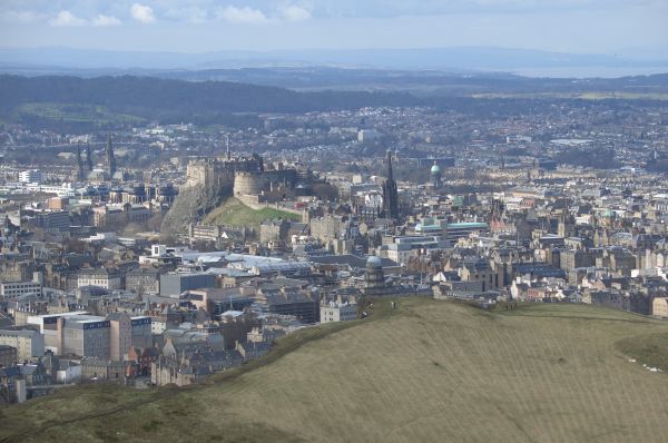 View from Arthur's Seat.