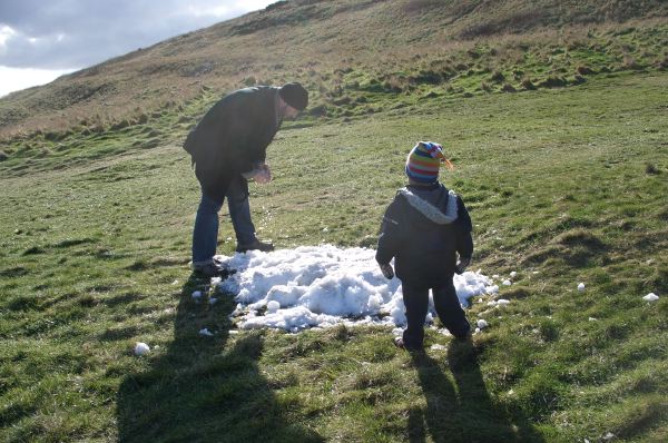 Another patch of snow.