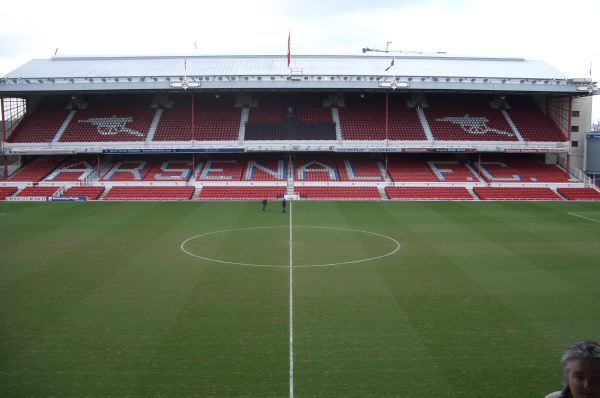 Highbury, from the director's box.