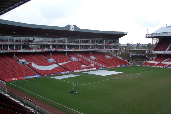 Highbury, from the director's box.