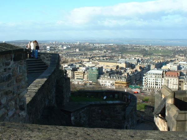 View from Edinburgh Castle.