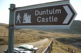 Duntulm Castle sign